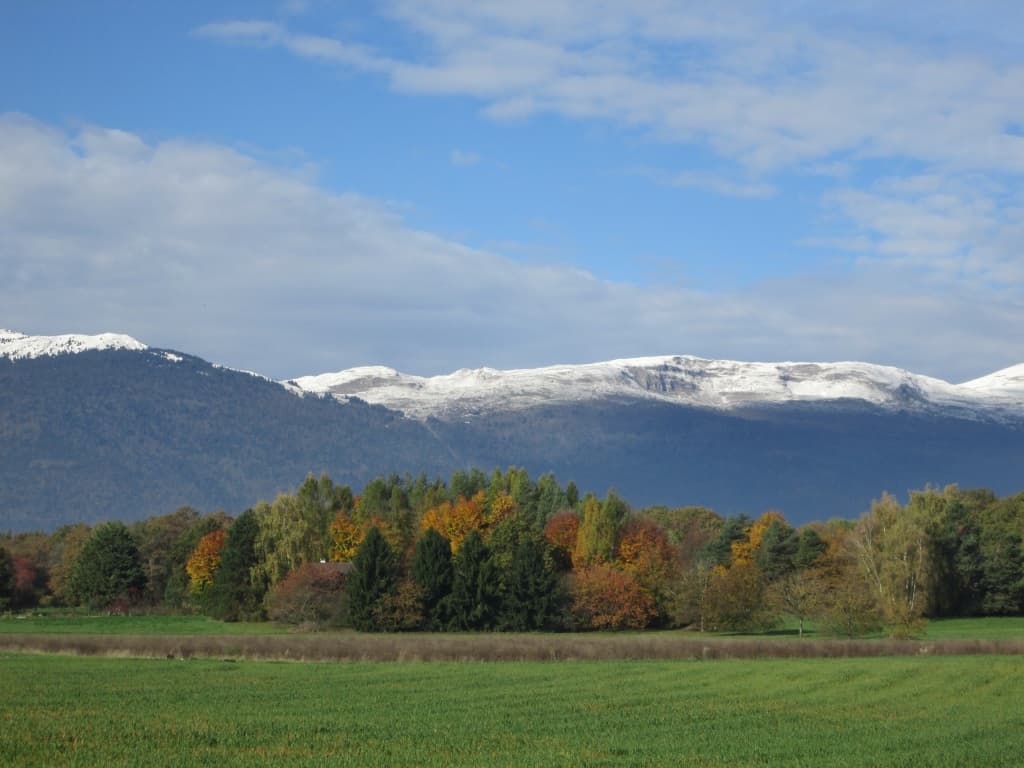 Neige sur le Jura
