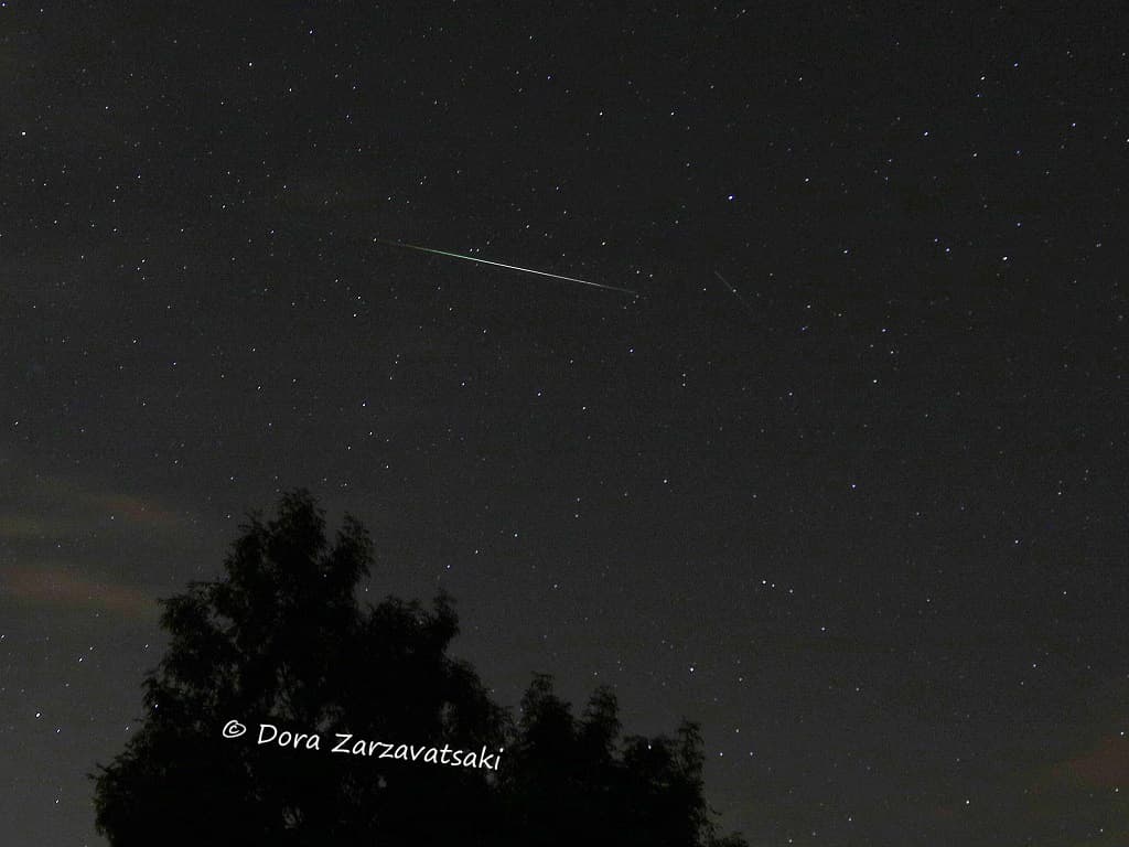 Pluie d'étoiles filantes