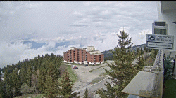 Notre webcam de chamrousse - Roche Béranger - alt. 1800 m - vue vers Grenoble et le Recoin