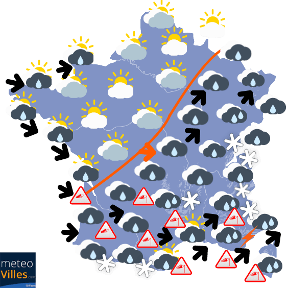 Un peu de neige ce week-end