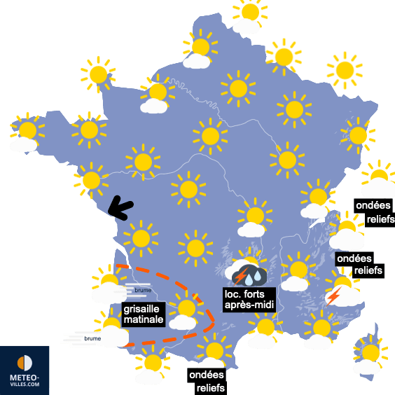 Changement de temps à partir de vendredi