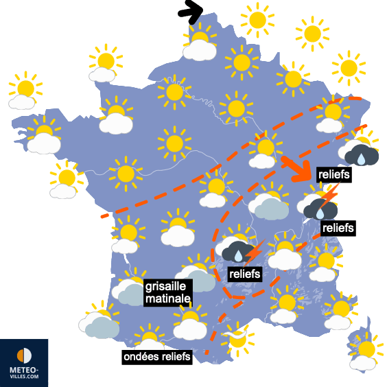 Retour de la chaleur et accentuation de la sécheresse