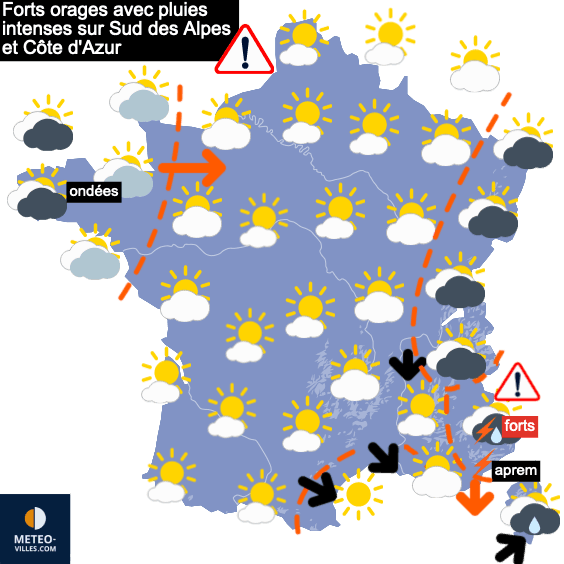 Une chaleur du Sahara à surveiller