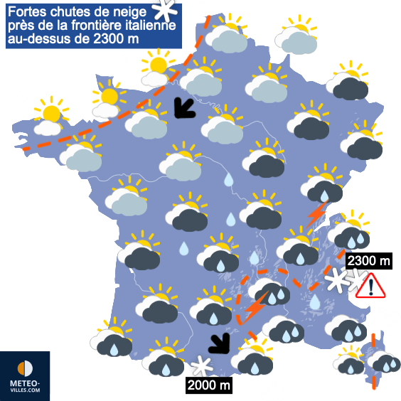 Durablement ensoleillé et sec au nord