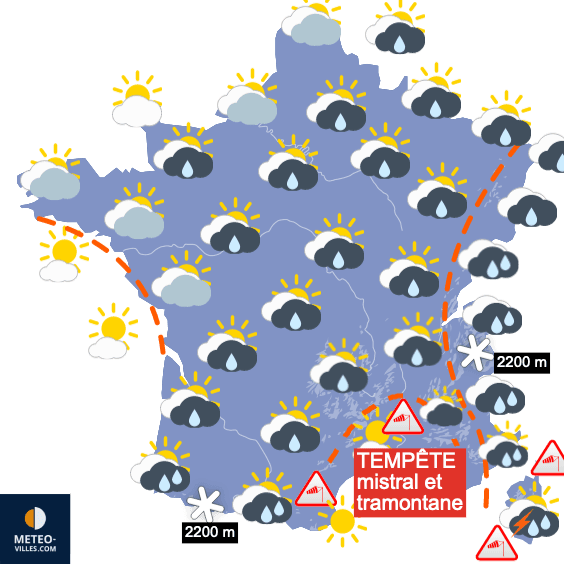 Fin de semaine plus chaude, mais retour des orages