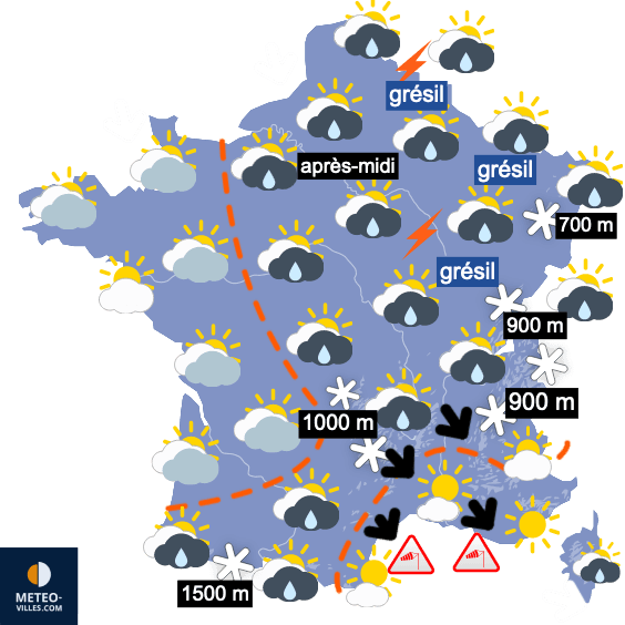 Une période durablement fraîche et humide