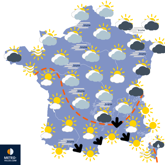 Perspectives d'un temps hivernal