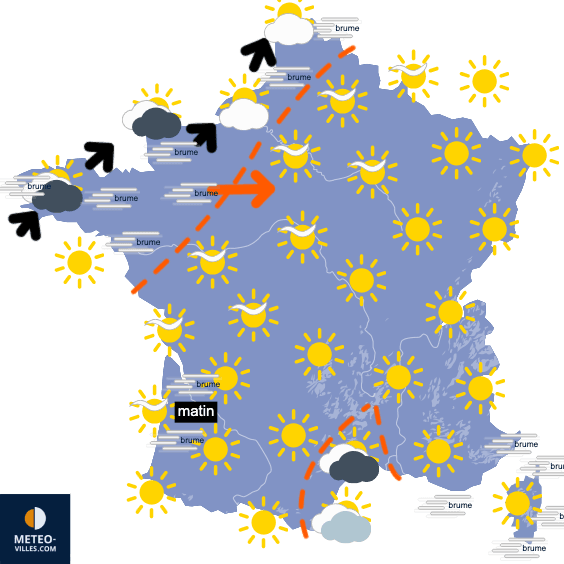Ce temps anormalement chaud ne pouvait pas durer
