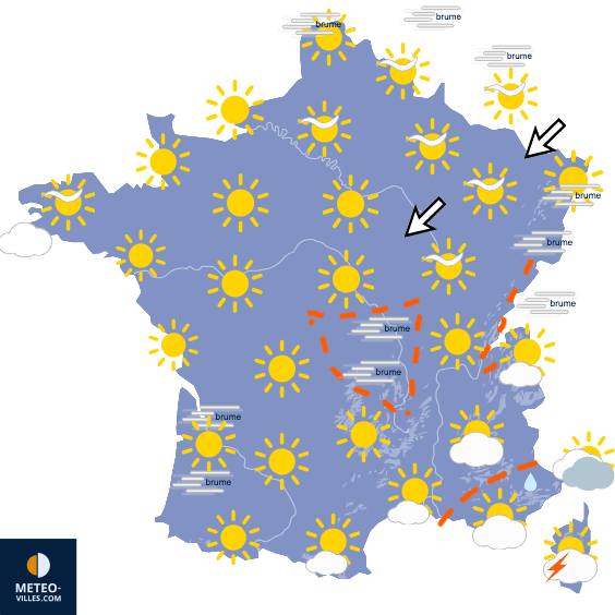 Temps stable, mais arrivée du froid
