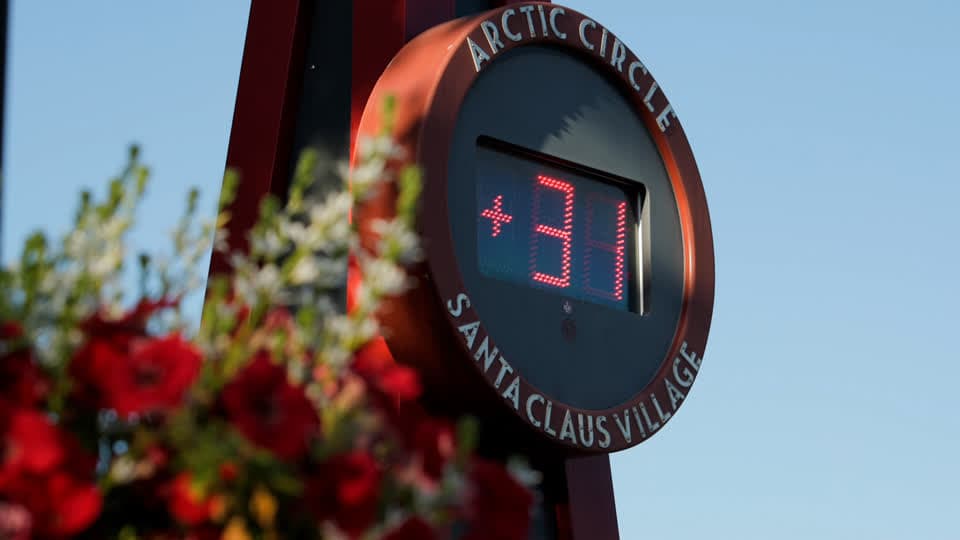 Pourquoi fait-il aussi chaud en Laponie qu'au sud de l'Europe ?