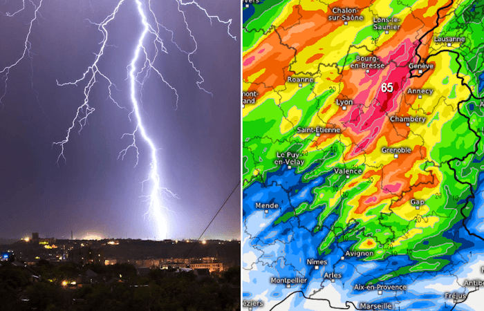Orages, grêle, rafales de vent : un jeudi instable sur la France