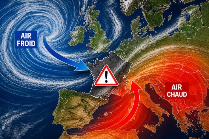 Une configuration météo explosive se met en place sur la France