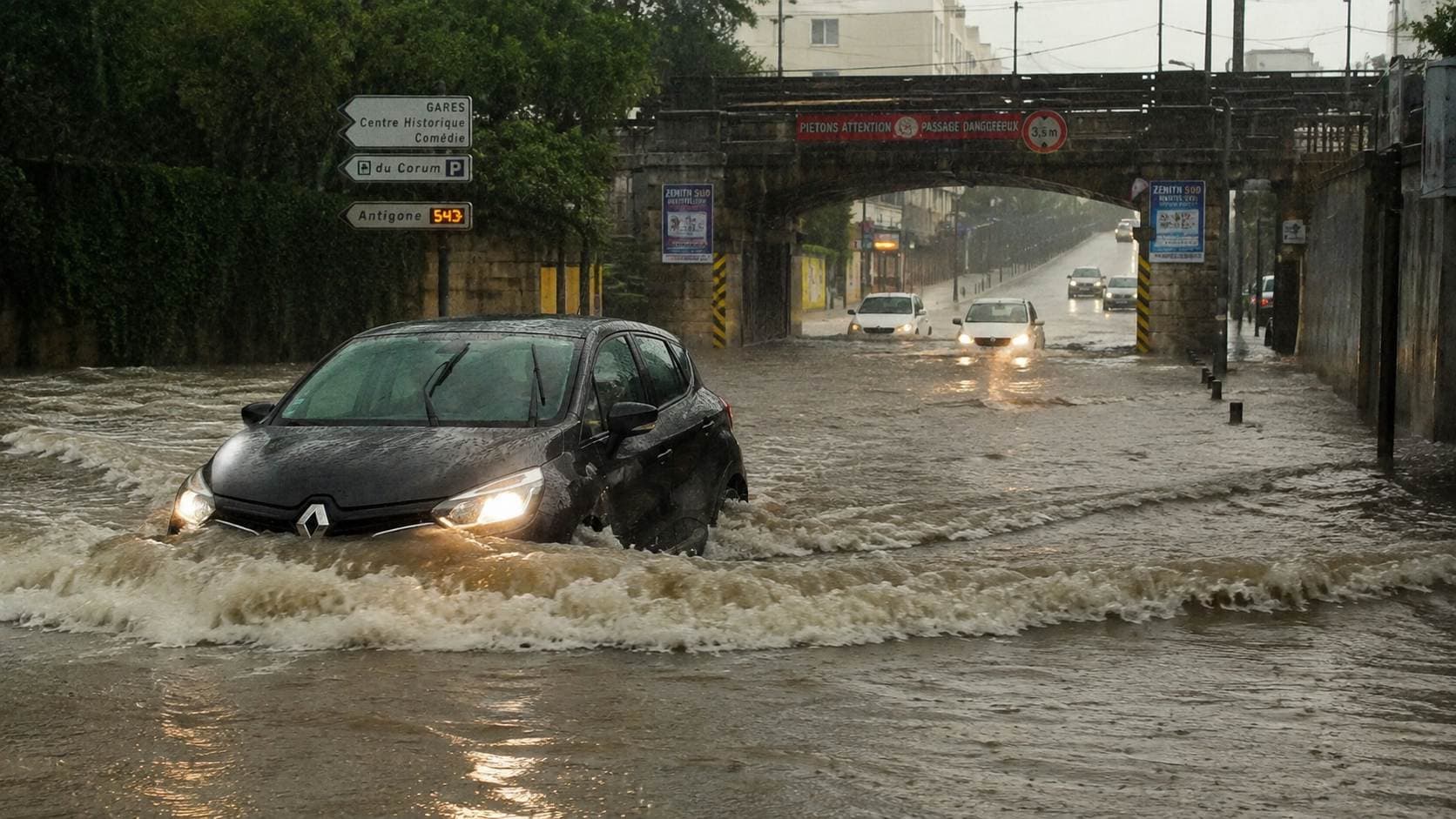 2 mois de pluie en 3 heures : le risque de déluge revient dès fin août