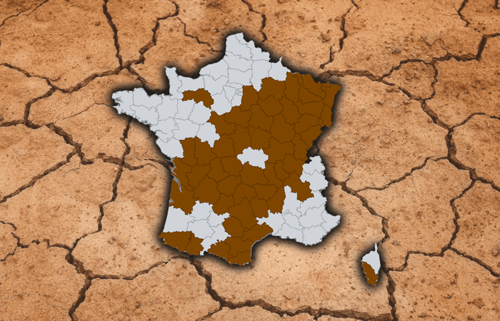 Sécheresse en France : 51 départements n’ont jamais eu des sols aussi secs à cette date