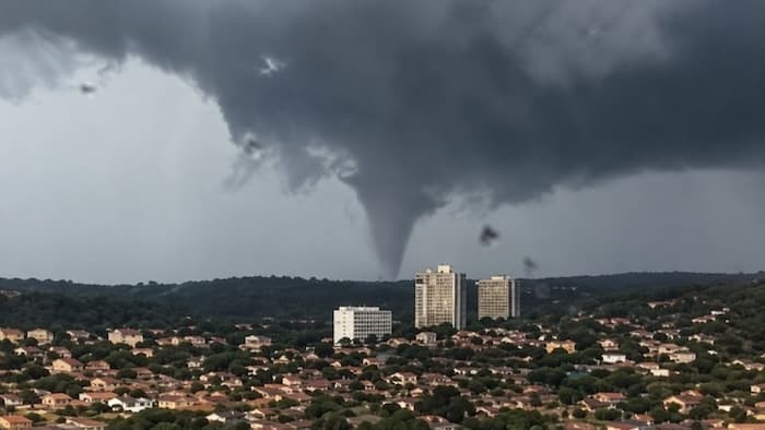 Orages violents mercredi : grêle et fortes rafales attendues dans le Sud-Est