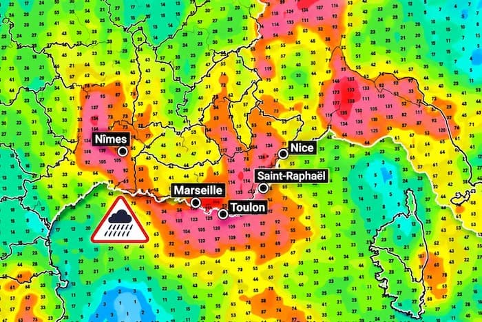 Dépression Adam : le Sud-Est menacé d’inondations ?