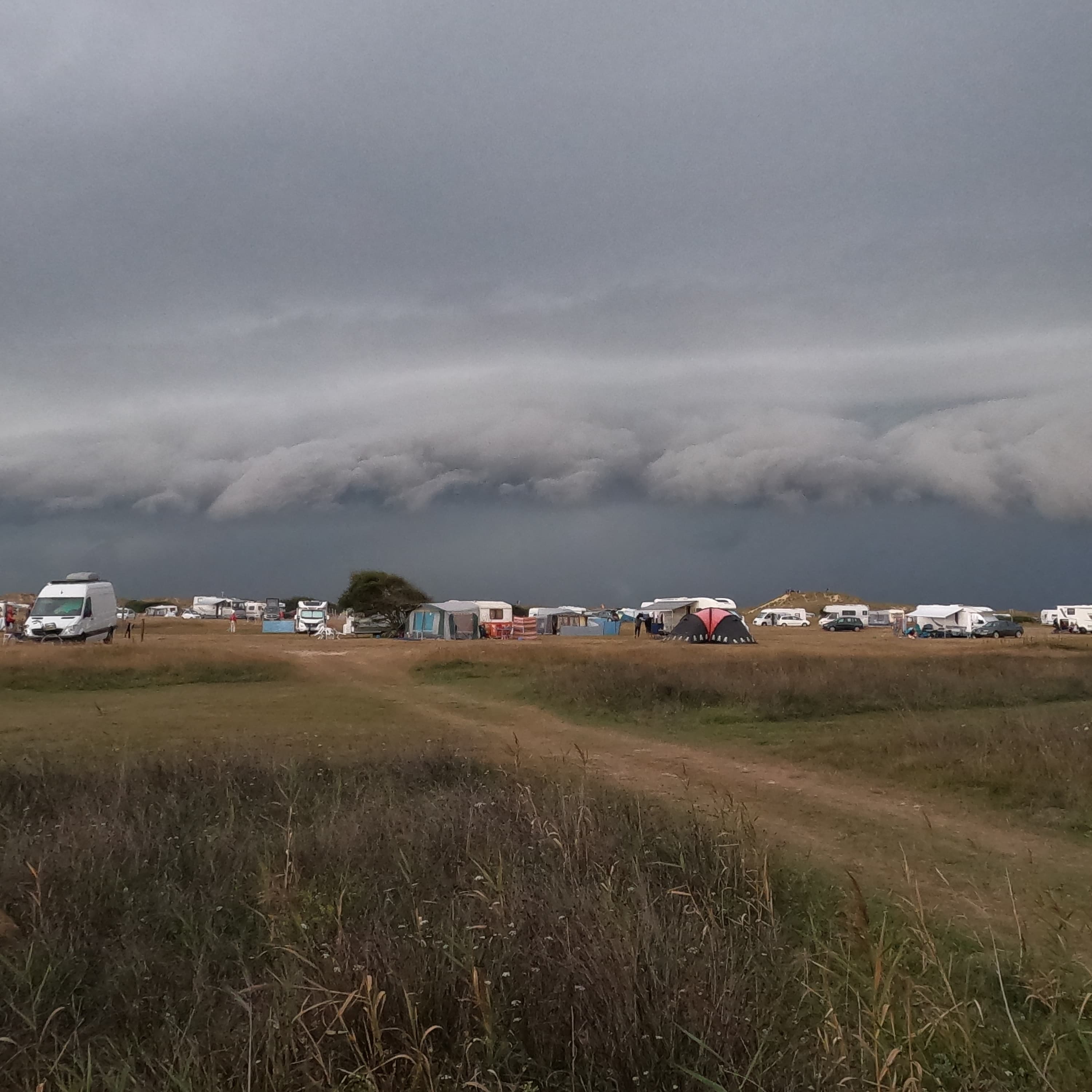 orage en vue