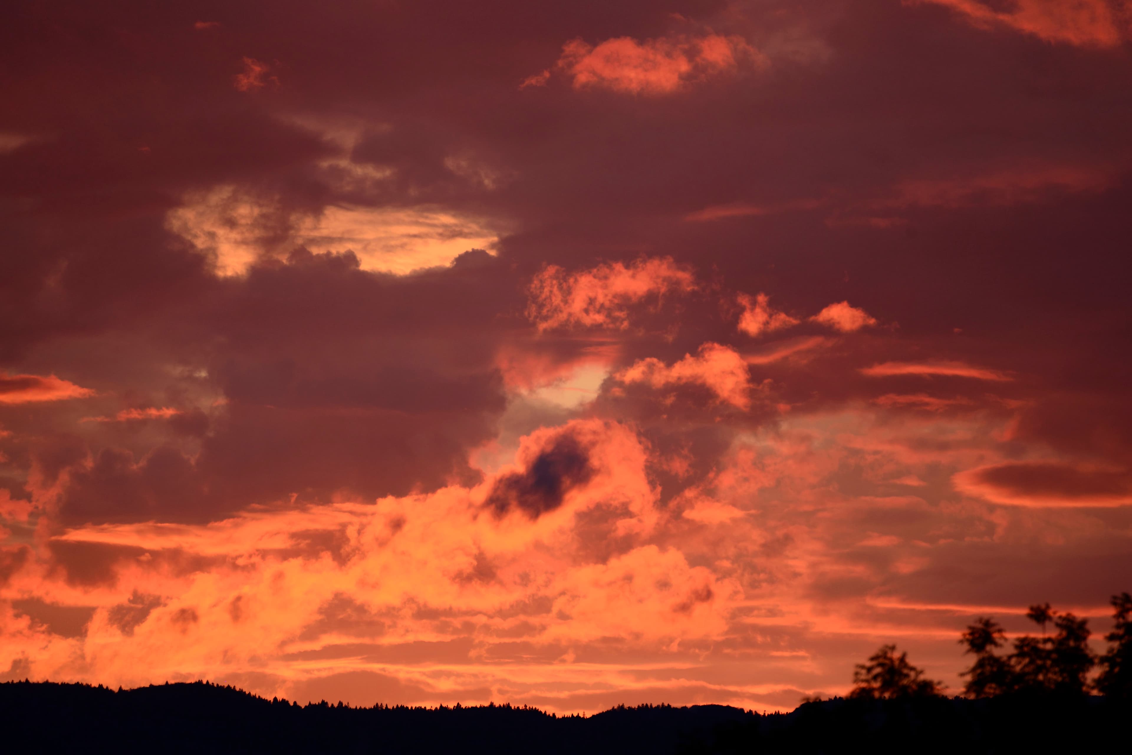 Ciel incandescent