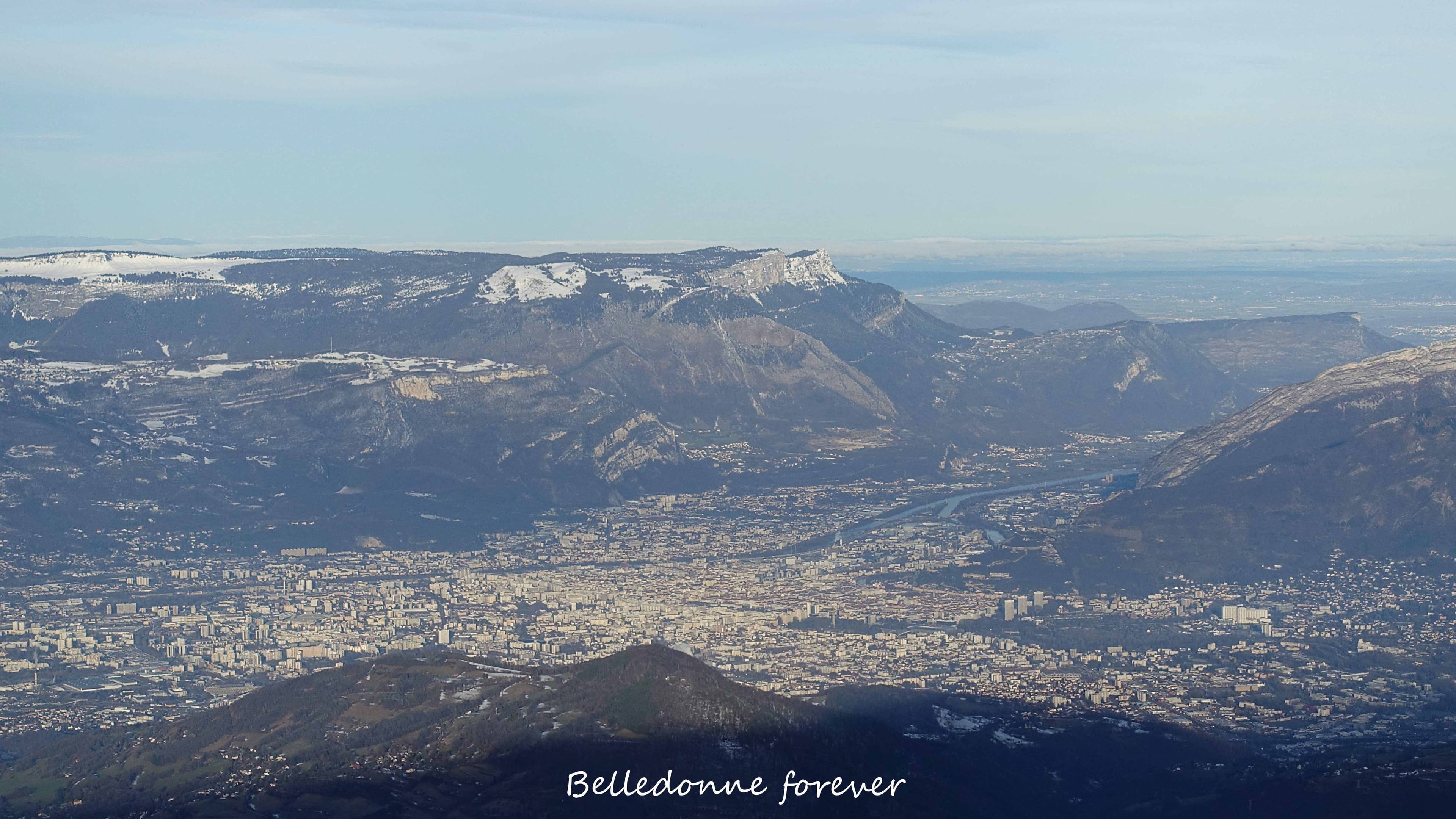 Le soleil se lève sur Grenoble, température douce A.P