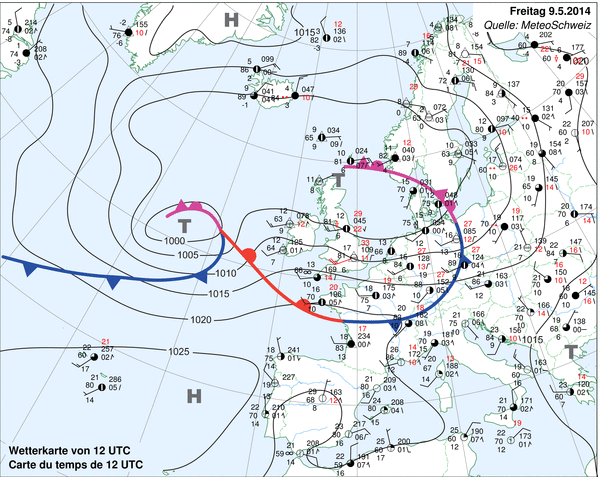 Image d'illustration pour Nouvelle dégradation ce week-end, et retour généralisé du beau temps mercredi