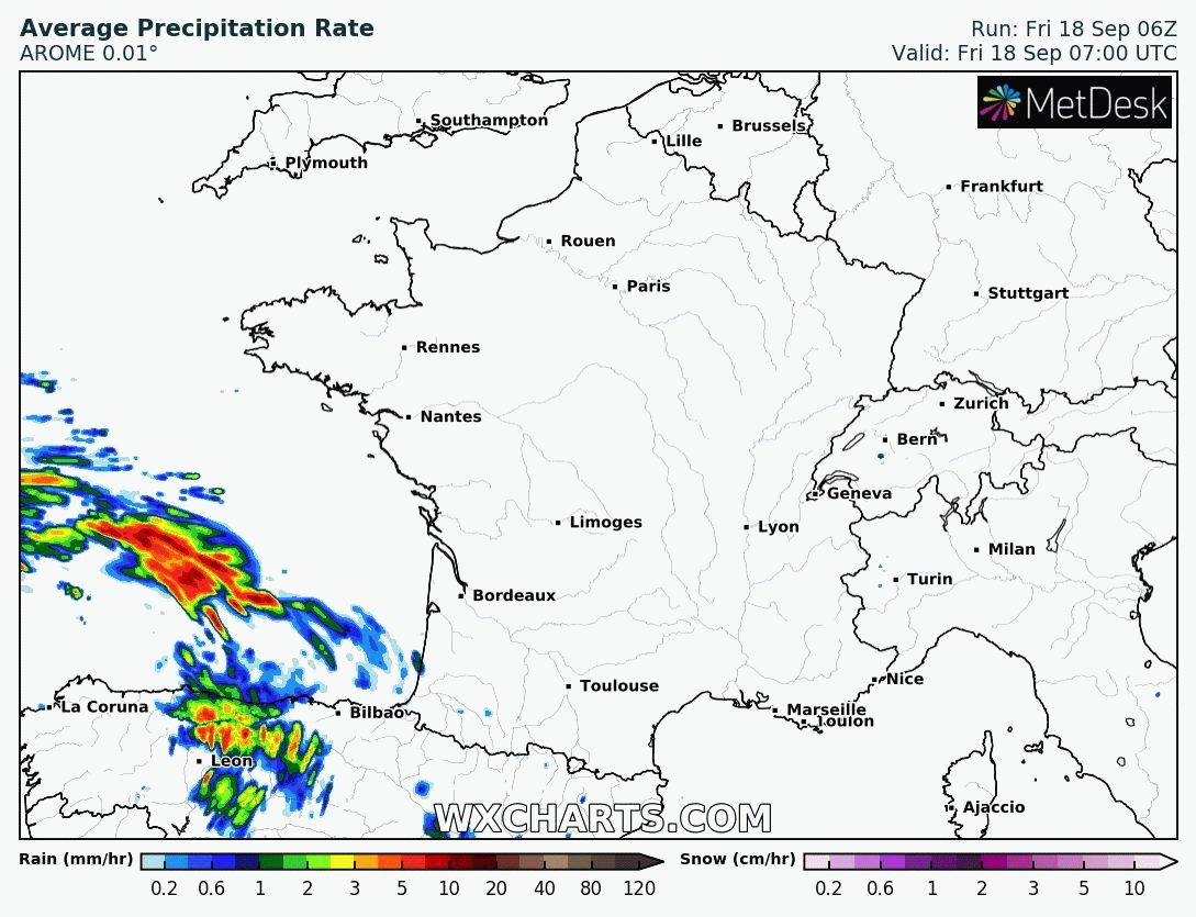 Image d'illustration pour Retour de l’instabilité sur la France dans les prochains jours 