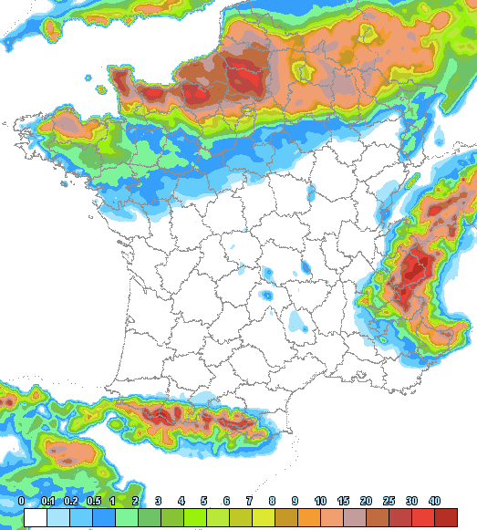 Image d'illustration pour 10/03/2013 - neige prévue dans le Nord-ouest de la France pour lundi 