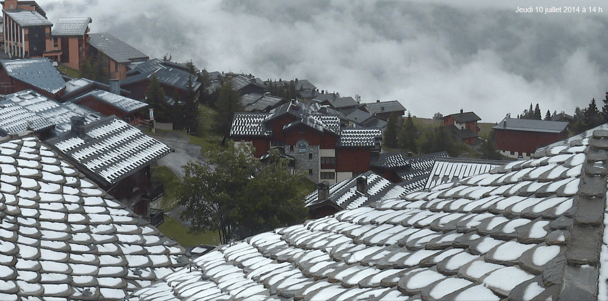 Image d'illustration pour Grande fraîcheur et retour de la neige sur les Alpes