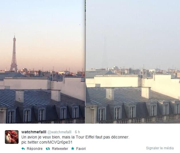 Image d'illustration pour Pollution aux particules fines sur Paris en images