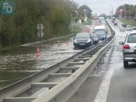 Image d'illustration pour Suivi de la dépression Tini - inondations en Bretagne