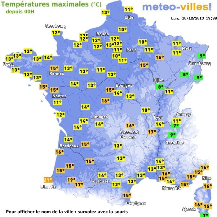Image d'illustration pour Grande douceur sur la France