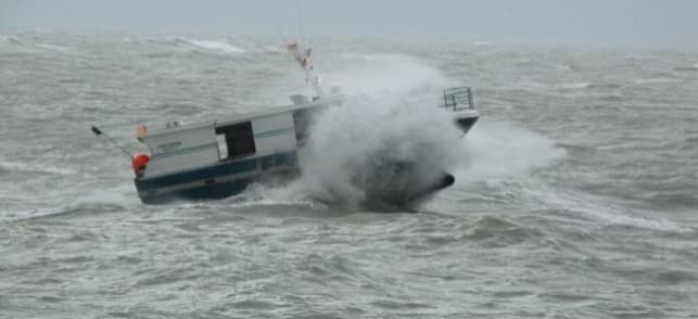 Image d'illustration pour Dépression Ulla - tempête et inondations en Bretagne