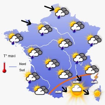 Amélioration sur la moitié Sud, beaucoup plus éphémère sur la moitié Nord