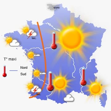 Attention aux orages et fin de la vague de chaleur à partir de samedi