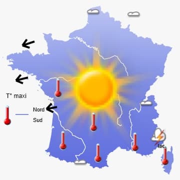 BULLETIN NATIONAL : Vers un temps plus instable