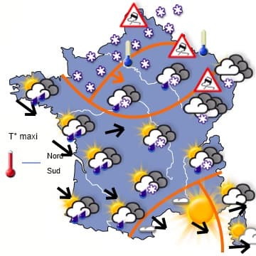 Accalmie mais toujours froid 