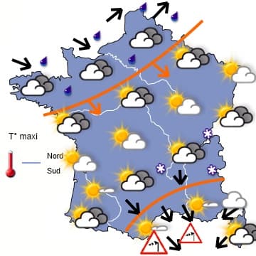 Une semaine généralement froide et instable