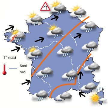 Probablement plus calme jusqu'en milieu de semaine 