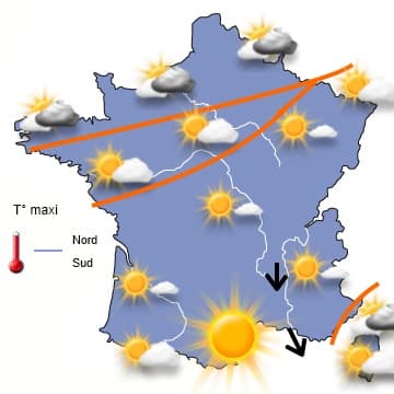 Pas de réel changement de temps avant le milieu de la semaine prochaine 