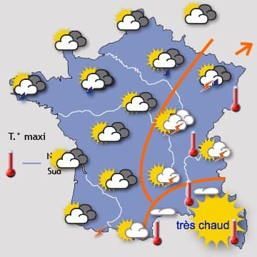 Retour progressif de la chaleur, sauf dans le Nord-ouest