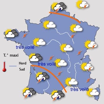 Une semaine plus agréable malgré quelques orages 