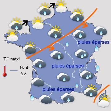 Nouvelle baisse des températures