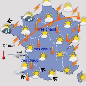 Retour progressif vers un temps moins étouffant