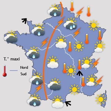 Baisse des températures sans trop de fracas 