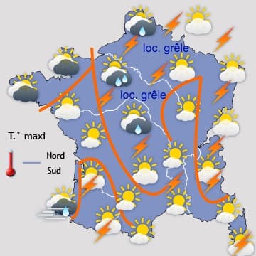 Place à un temps plus peturbé et moins chaud 