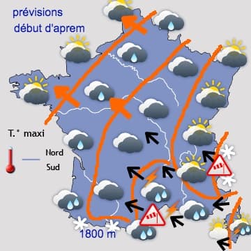 Vers une nouvelle période de temps calme et plus doux ? 
