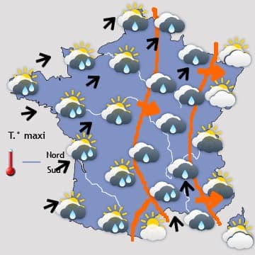 Accalmie temporaire, avant un week-end très perturbé !