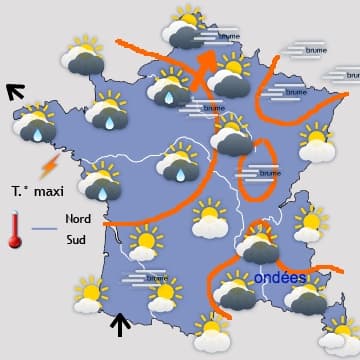Encore beaucoup de pluie, et une fraîcheur assez tenace au Nord