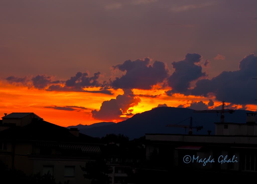 Crépuscule sur Champel