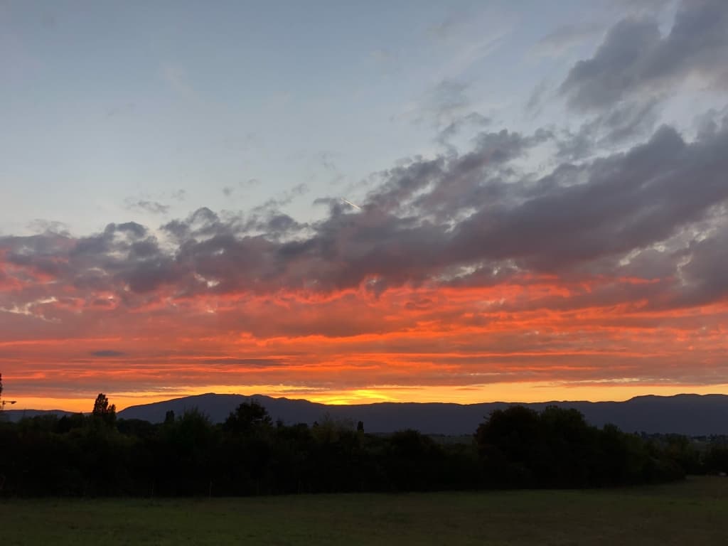 Sur le Jura depuis Arare 