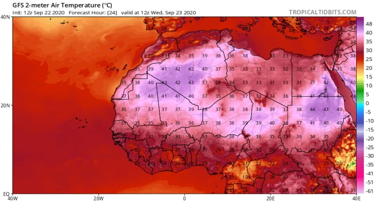 Image d'illustration pour L'actualité météo dans le monde en cette fin septembre 2020